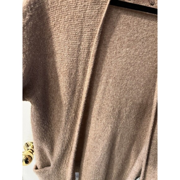 American Eagle Cardigan Womens L Fuzzy Knit Sweater Pockets Open Front cozy soft - Picture 4 of 7